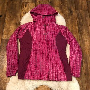 Columbia Sportswear Interchange Winter Jacket Girls 14/16 Pink